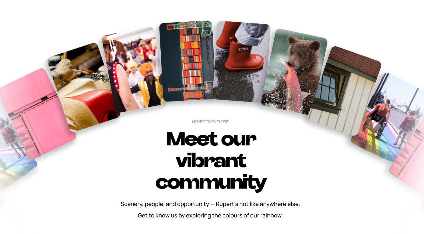 Live a Colourful Life website front page